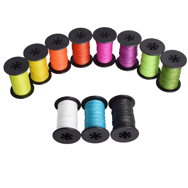 30M 0.014"/0.018"/0.021"/0.025" Bowstring Serving Thread HMPE Dyneema Wear-Resistant Material Recurve Bows Compound Crossbows Bowstring