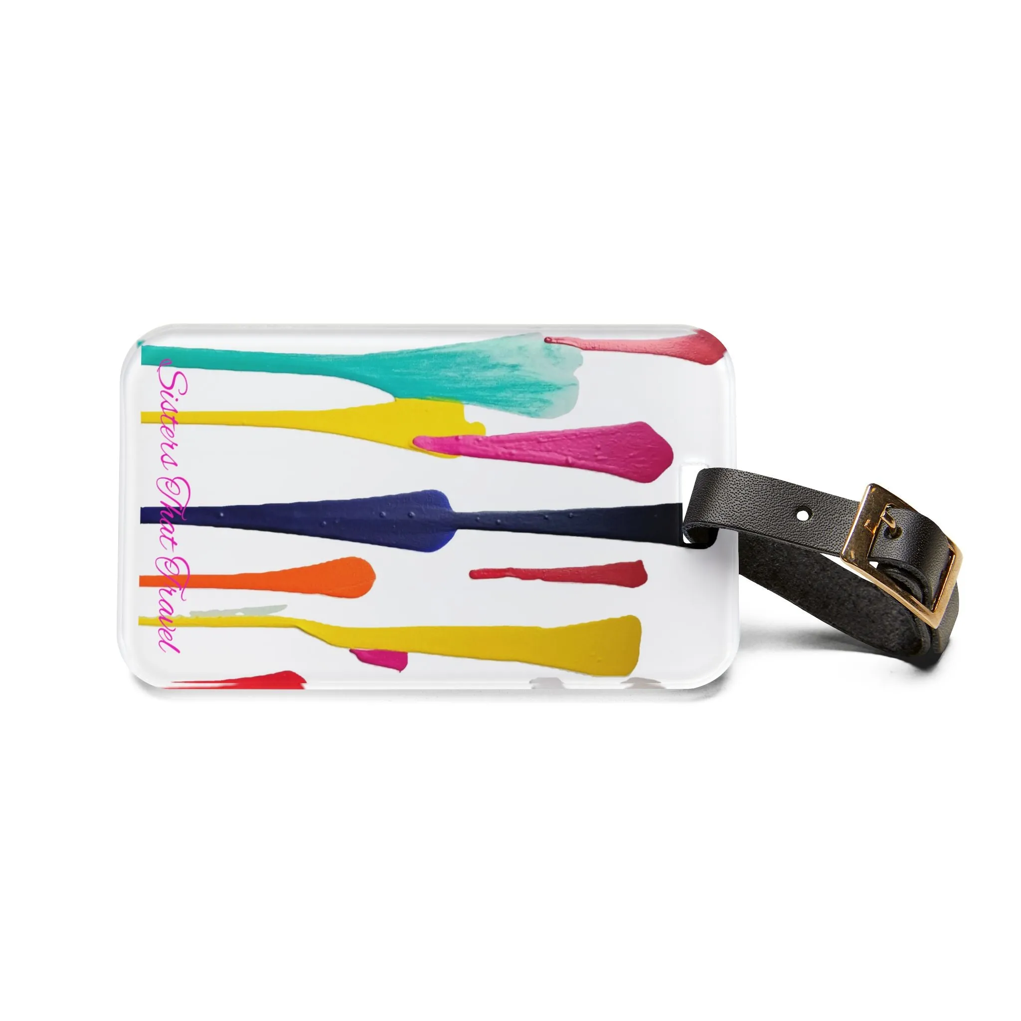 Art Voyage Sisters That Travel Luggage Tag Collection
