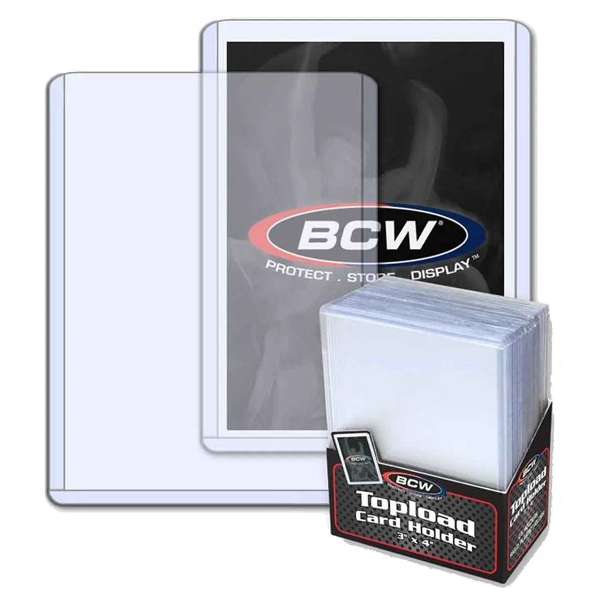 BCW Topload Card Holder Standard 3" x 4"