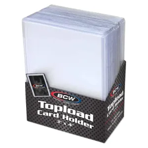 BCW Topload Card Holder Standard 3" x 4"