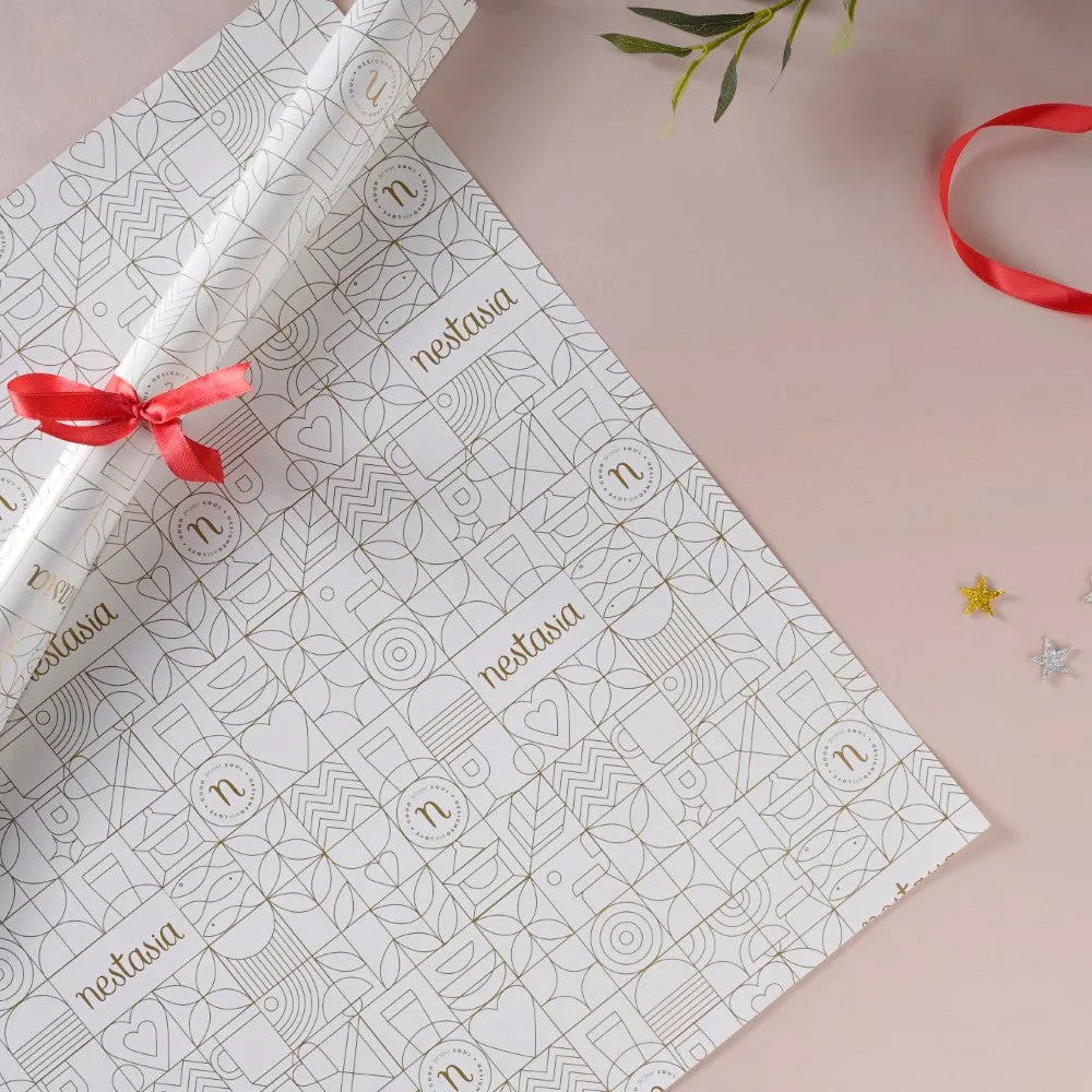 Beige Blossom Self-Care Essentials Hamper Set Of 3