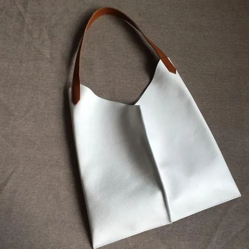 Black Slouchy Leather Tote for Women Best Leather Tote Handbags Black Leather Tote Bag Women's