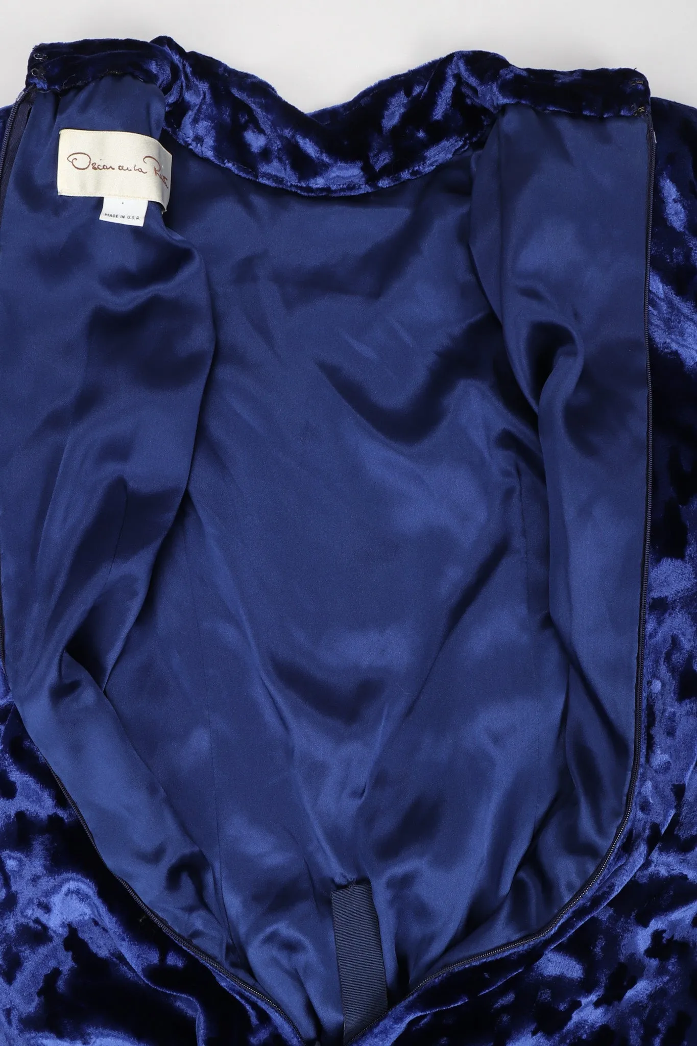 Blue Velvet Cheetah Dress