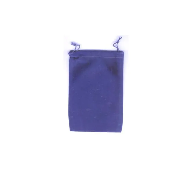 Blue Velveteen Bag