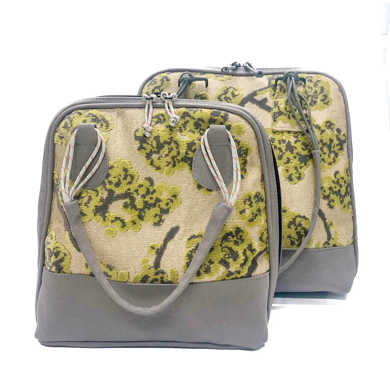 Bowling Bag in Burnout Velvet