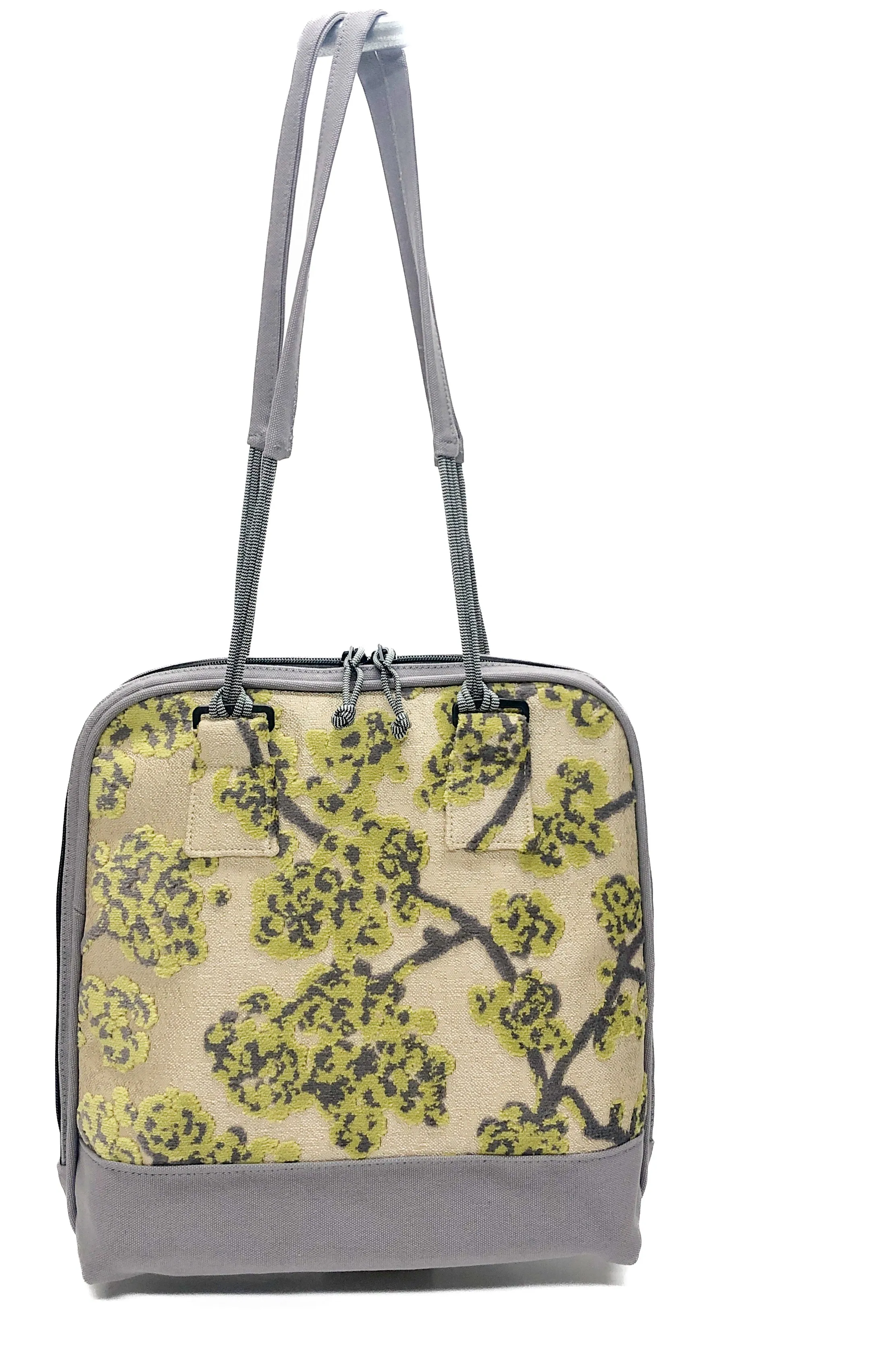 Bowling Bag in Burnout Velvet