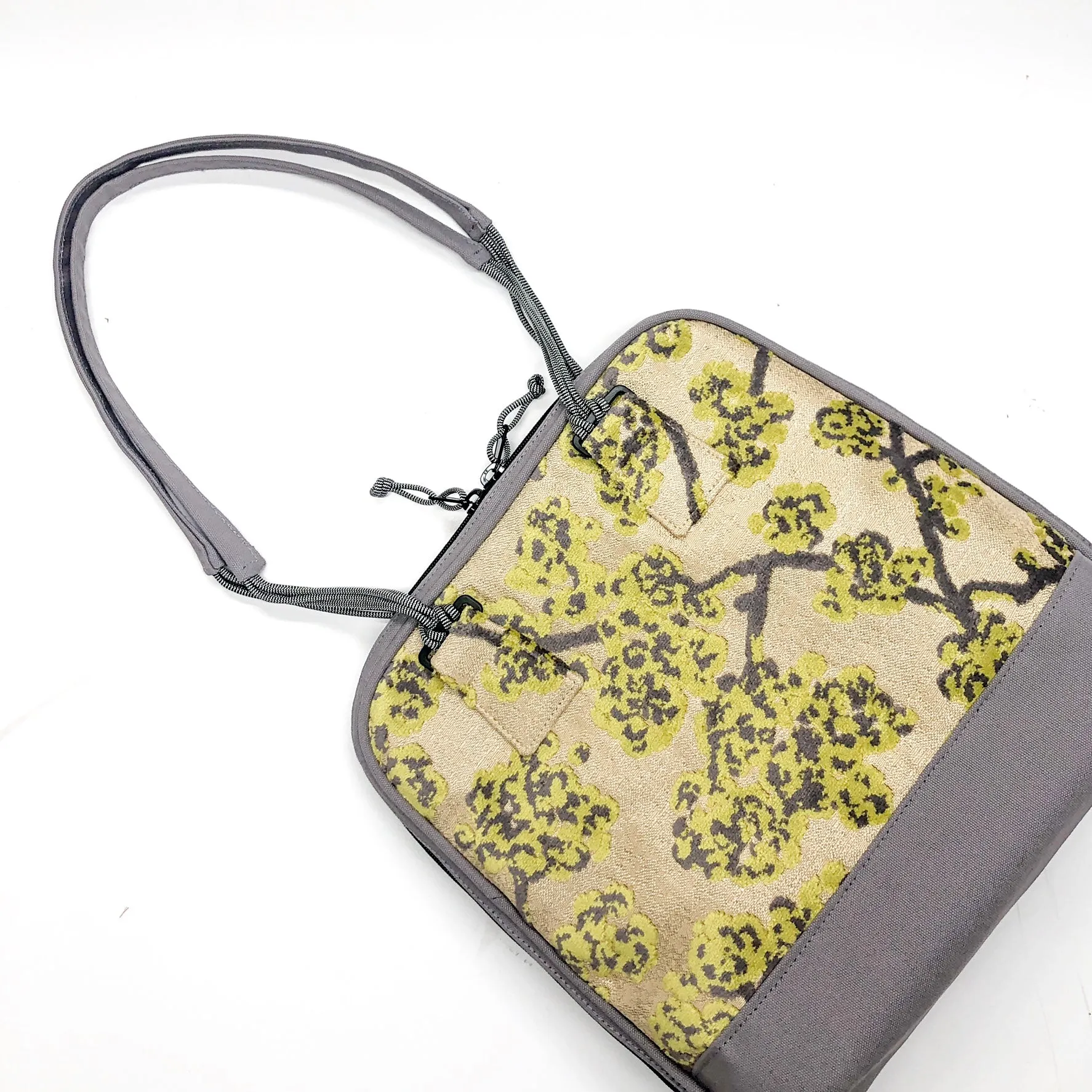 Bowling Bag in Burnout Velvet
