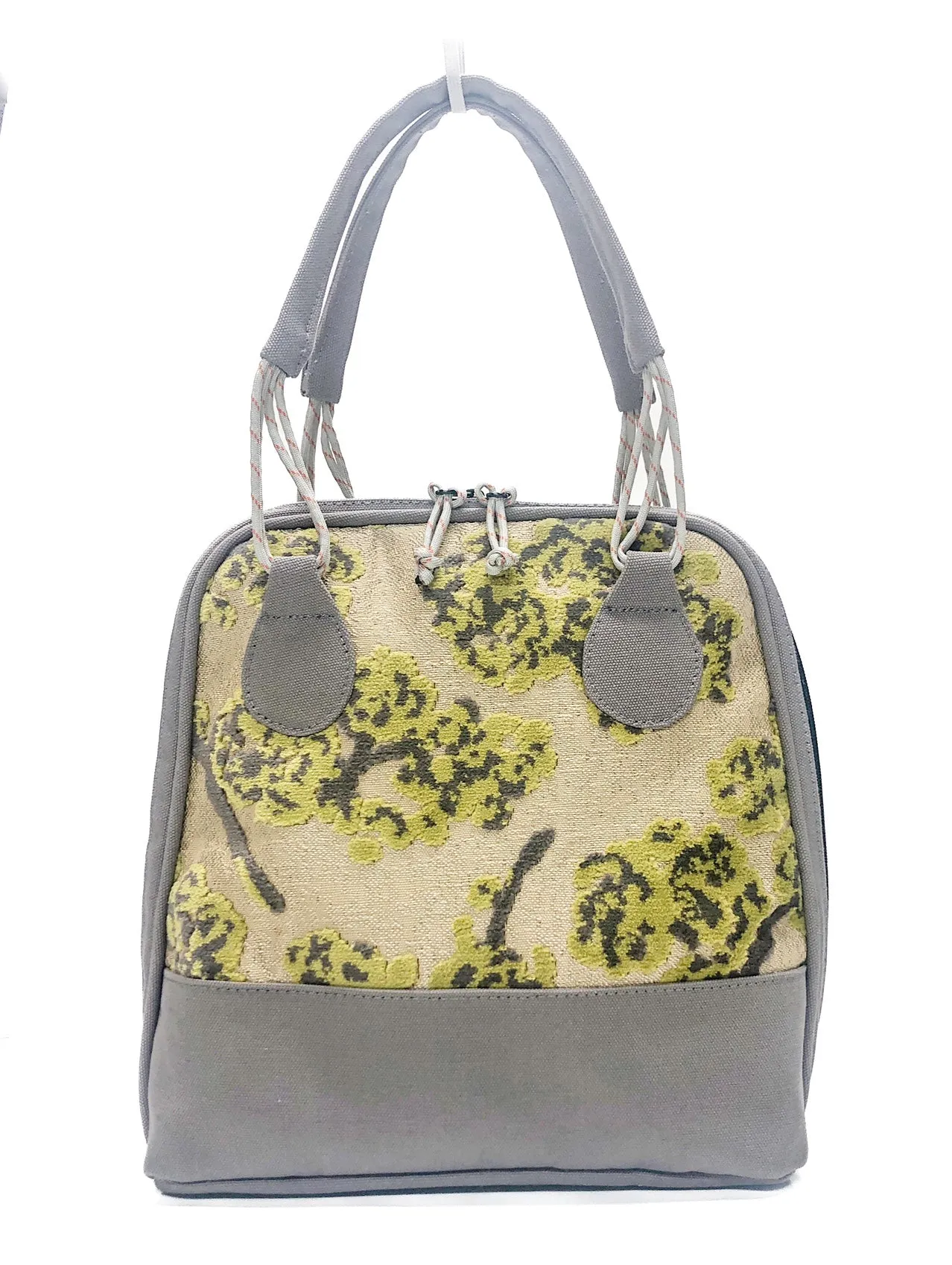 Bowling Bag in Burnout Velvet