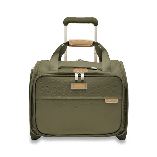 Briggs & Riley Baseline 2-Wheel Cabin Bag - Olive