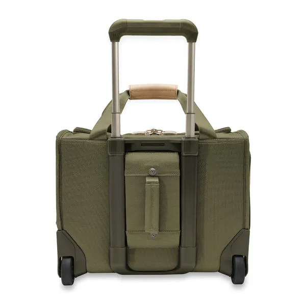 Briggs & Riley Baseline 2-Wheel Cabin Bag - Olive