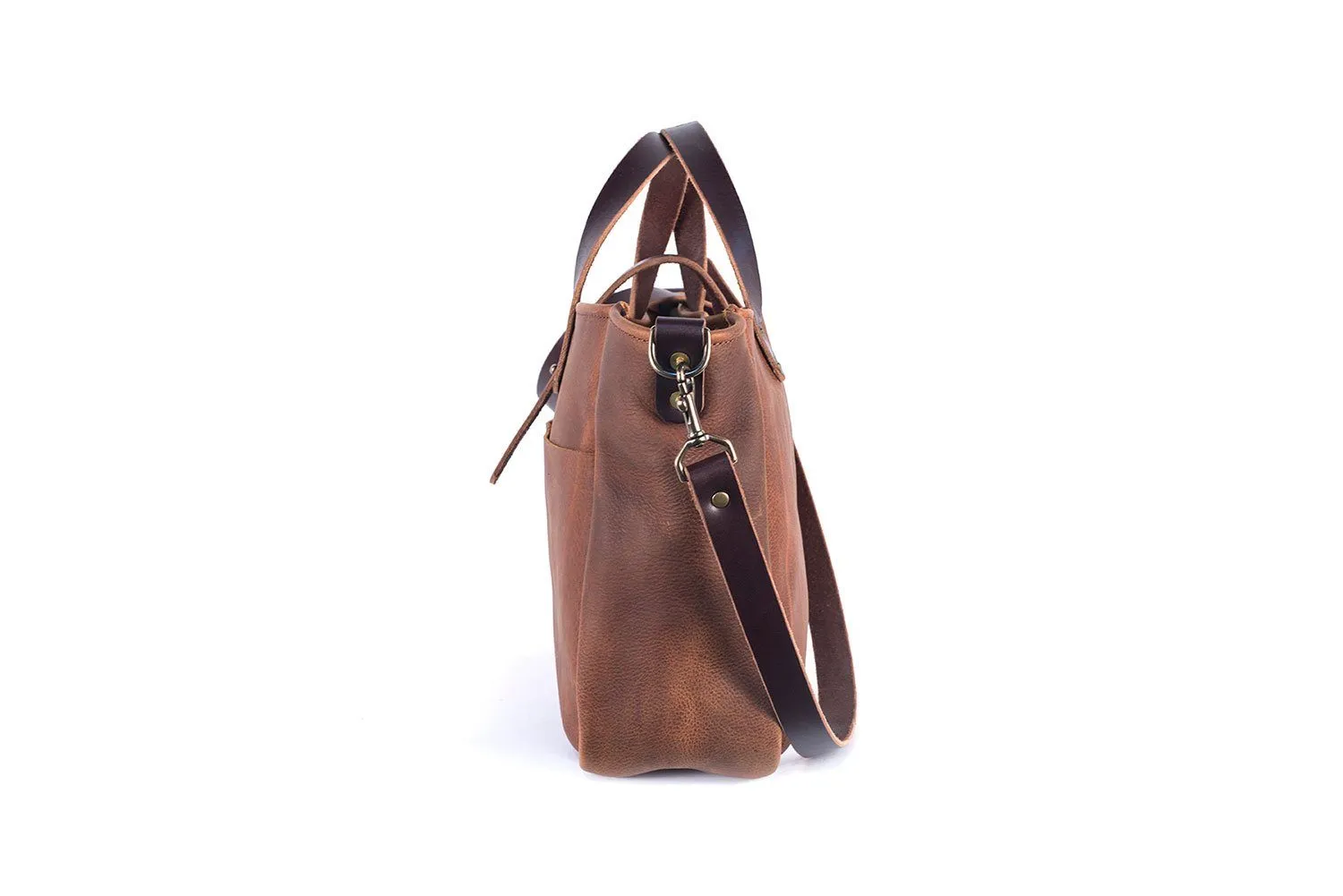 BUCHANAN LEATHER TOTE BAG | BRIEFCASE