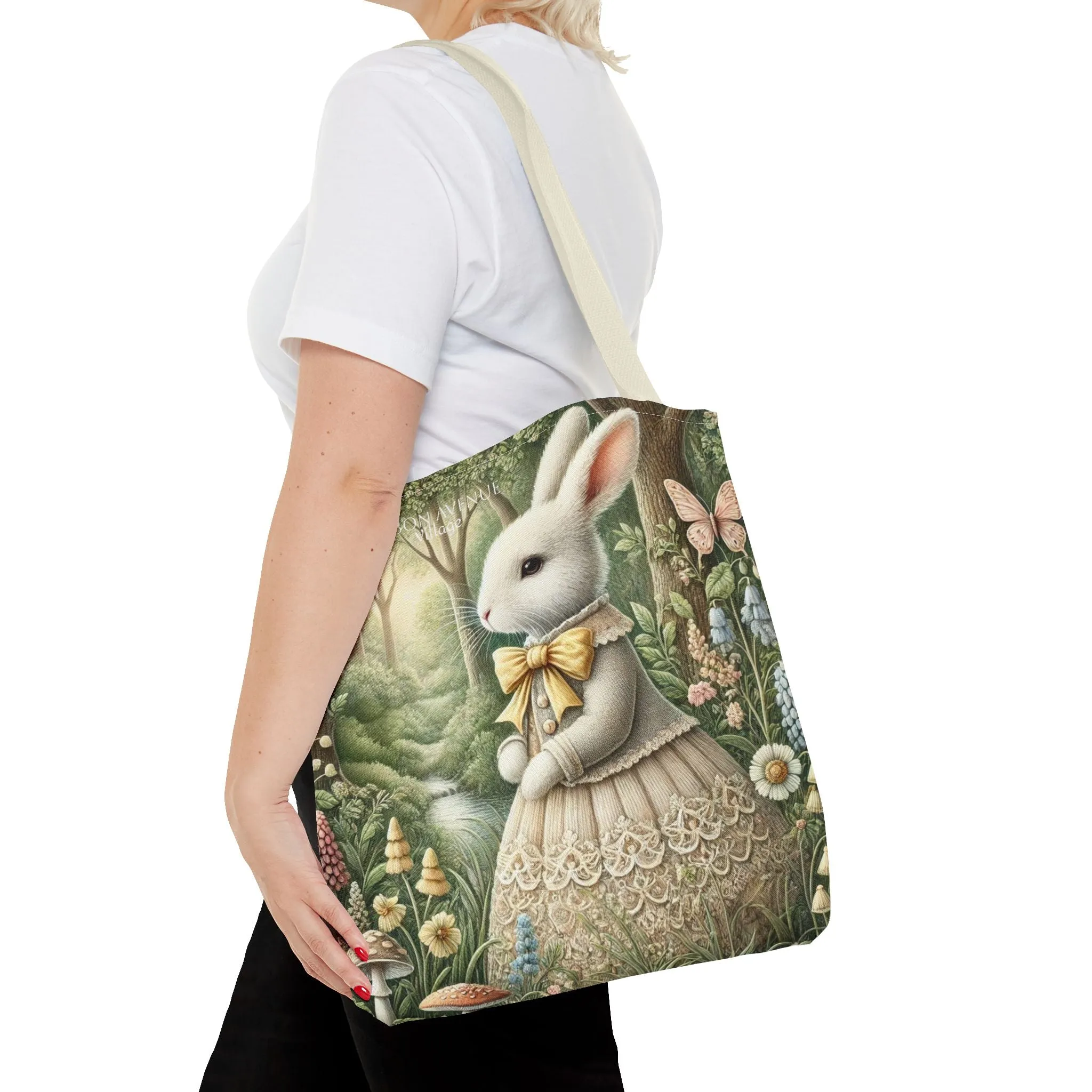 Bunny’s Enchanted Forest Tote Bag