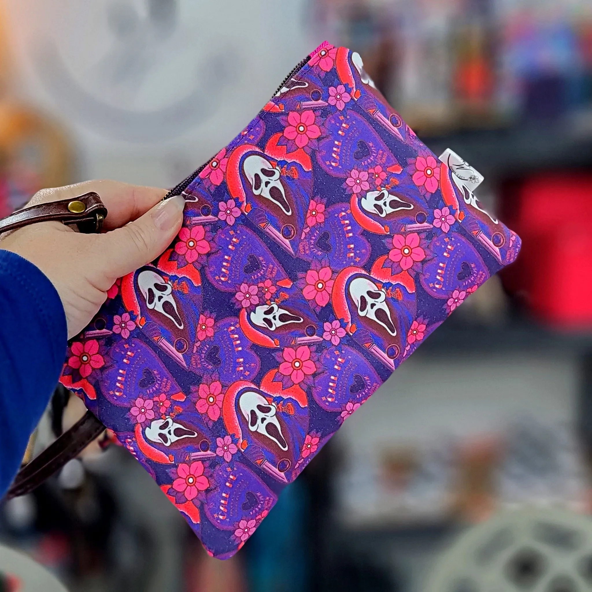 Call Me : Scream Wristlet