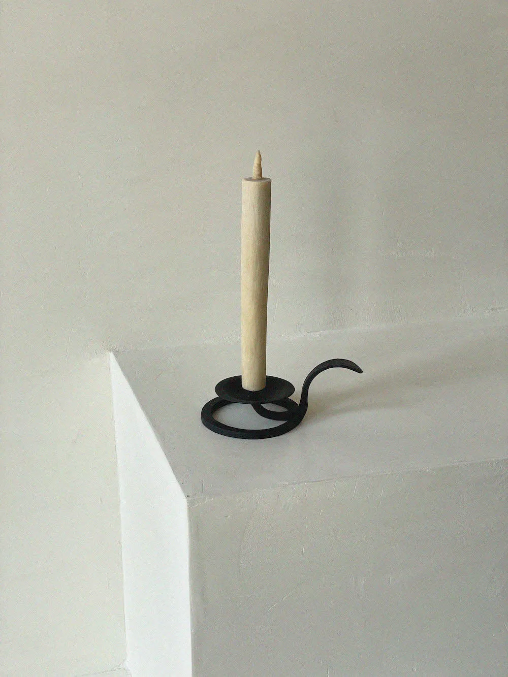 Cast Iron Candle Stand With Handle