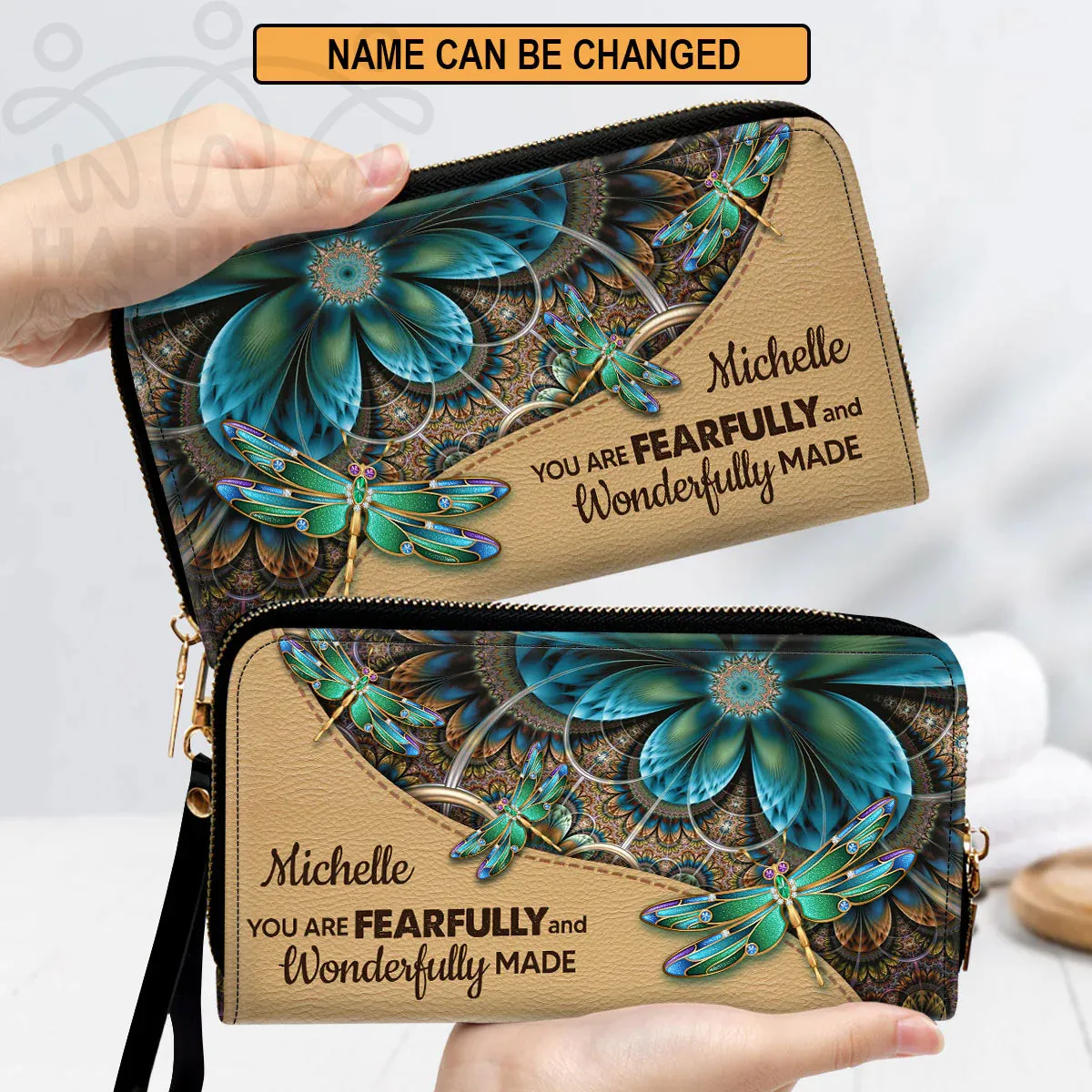 Christianart Handbag, Personalized Hand Bag, You Are Fearfully And Wonderfully Made, Personalized Gifts, Gifts for Women.