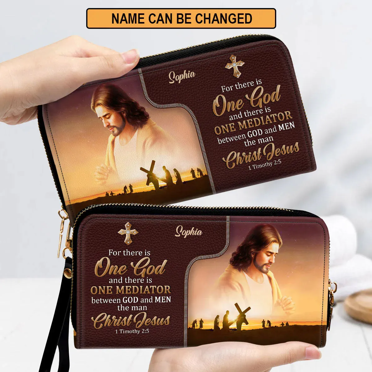 Christianartbag Handbag, There Is One Mediator Between God And Men The Man Christ Jesus, Personalized Gifts, Gifts for Women, Christmas Gift.