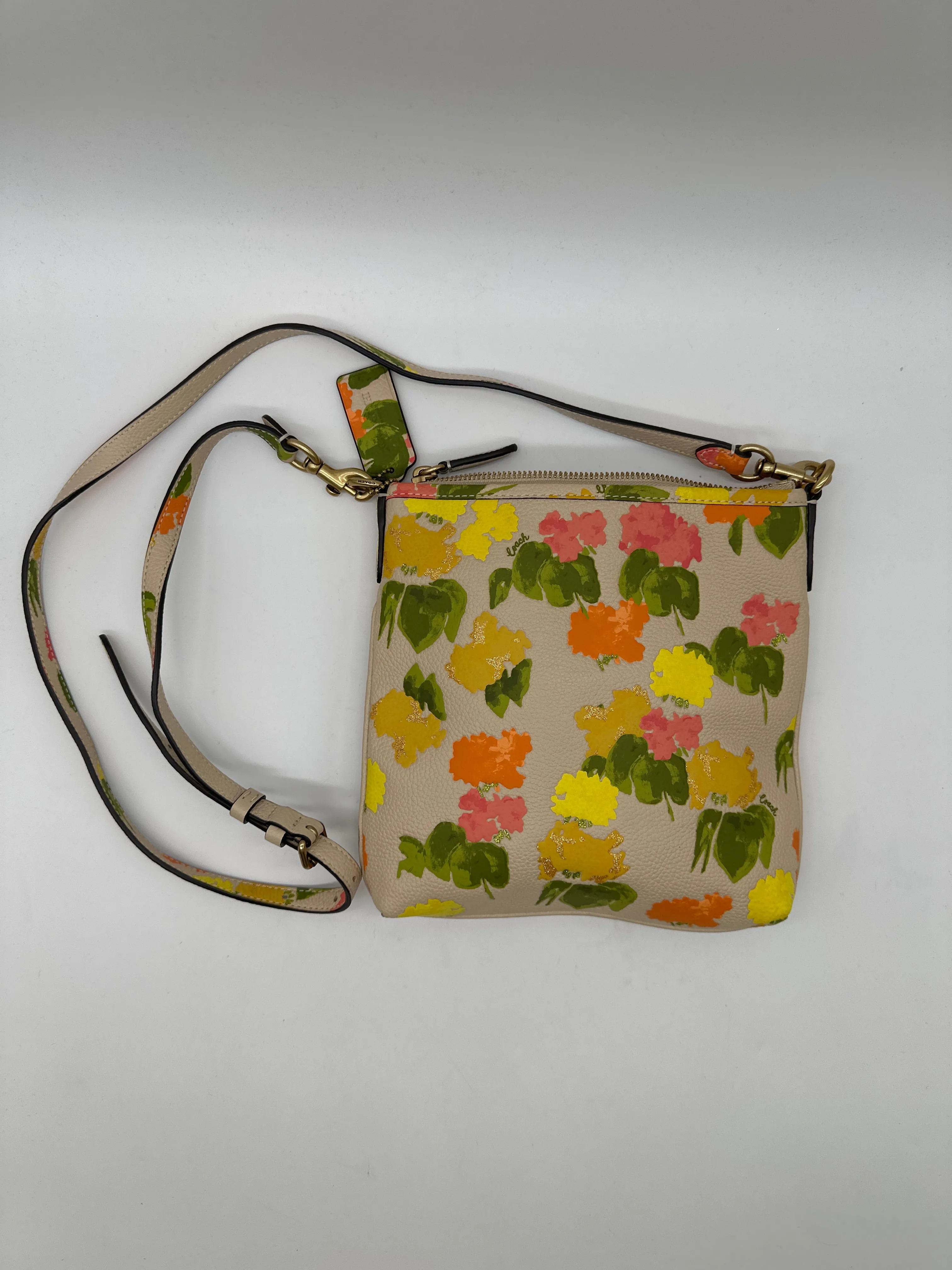 Crossbody Designer By Coach, Size: Small