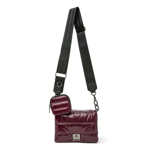 Downtown Crosswalk Glossy Deep Burgundy