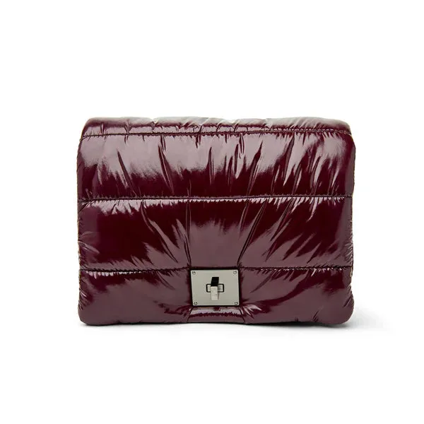 Downtown Crosswalk Glossy Deep Burgundy