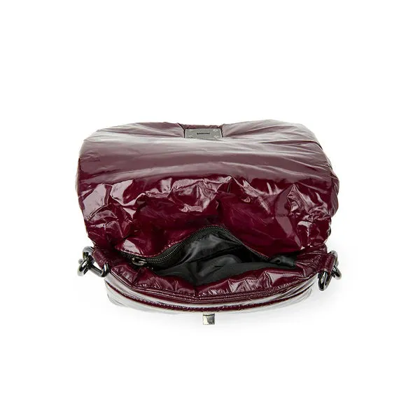 Downtown Crosswalk Glossy Deep Burgundy