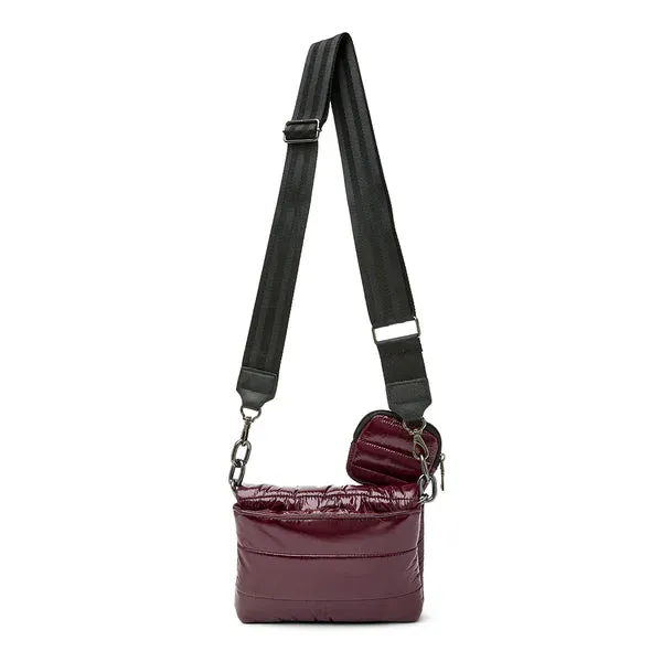 Downtown Crosswalk Glossy Deep Burgundy