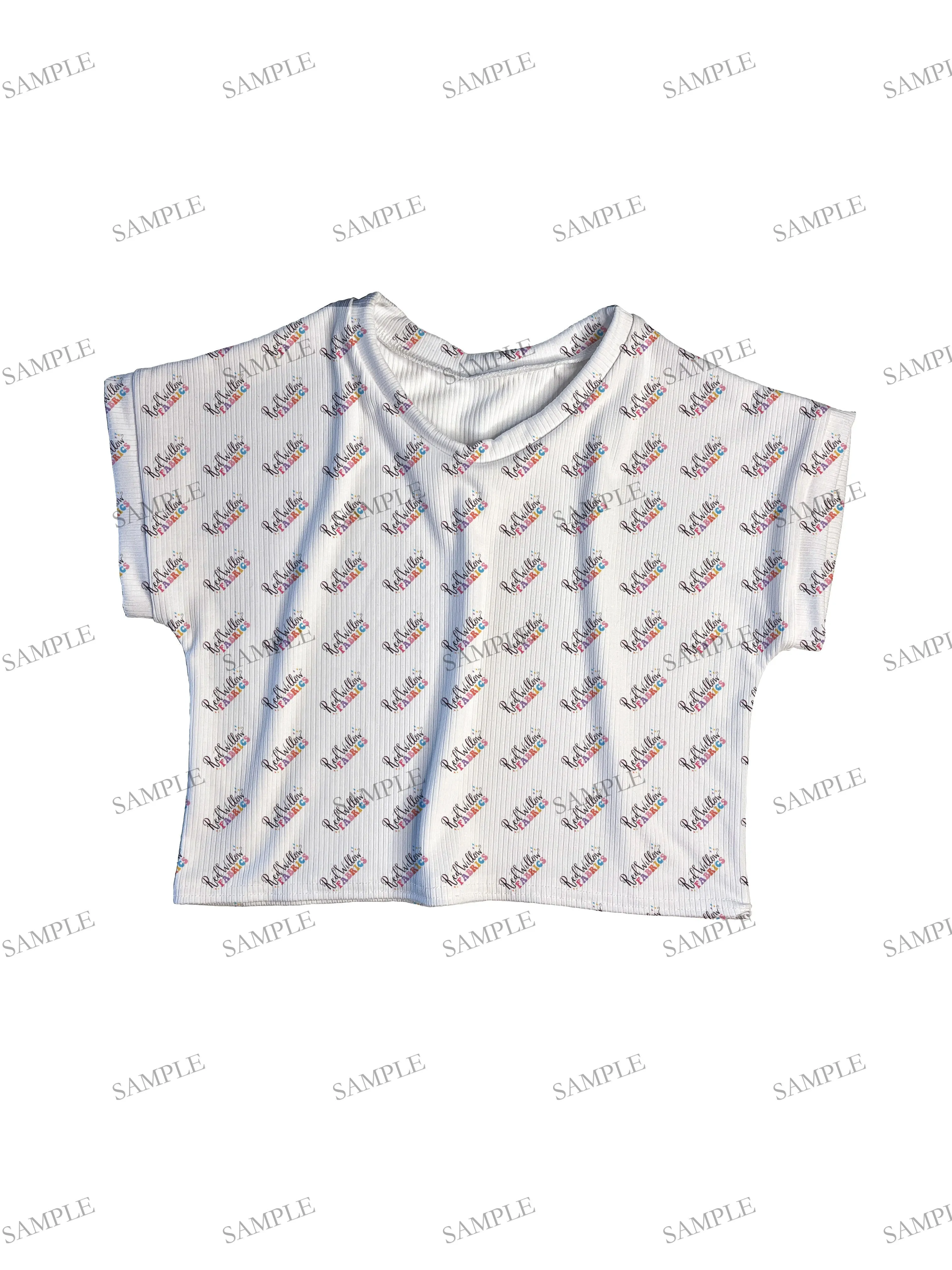 EDITABLE MockUp - Lounge Top - Skinny Ribbed