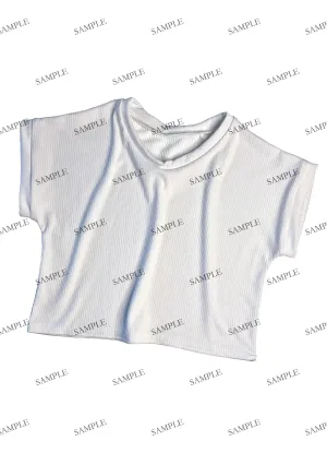 EDITABLE MockUp - Lounge Top - Skinny Ribbed