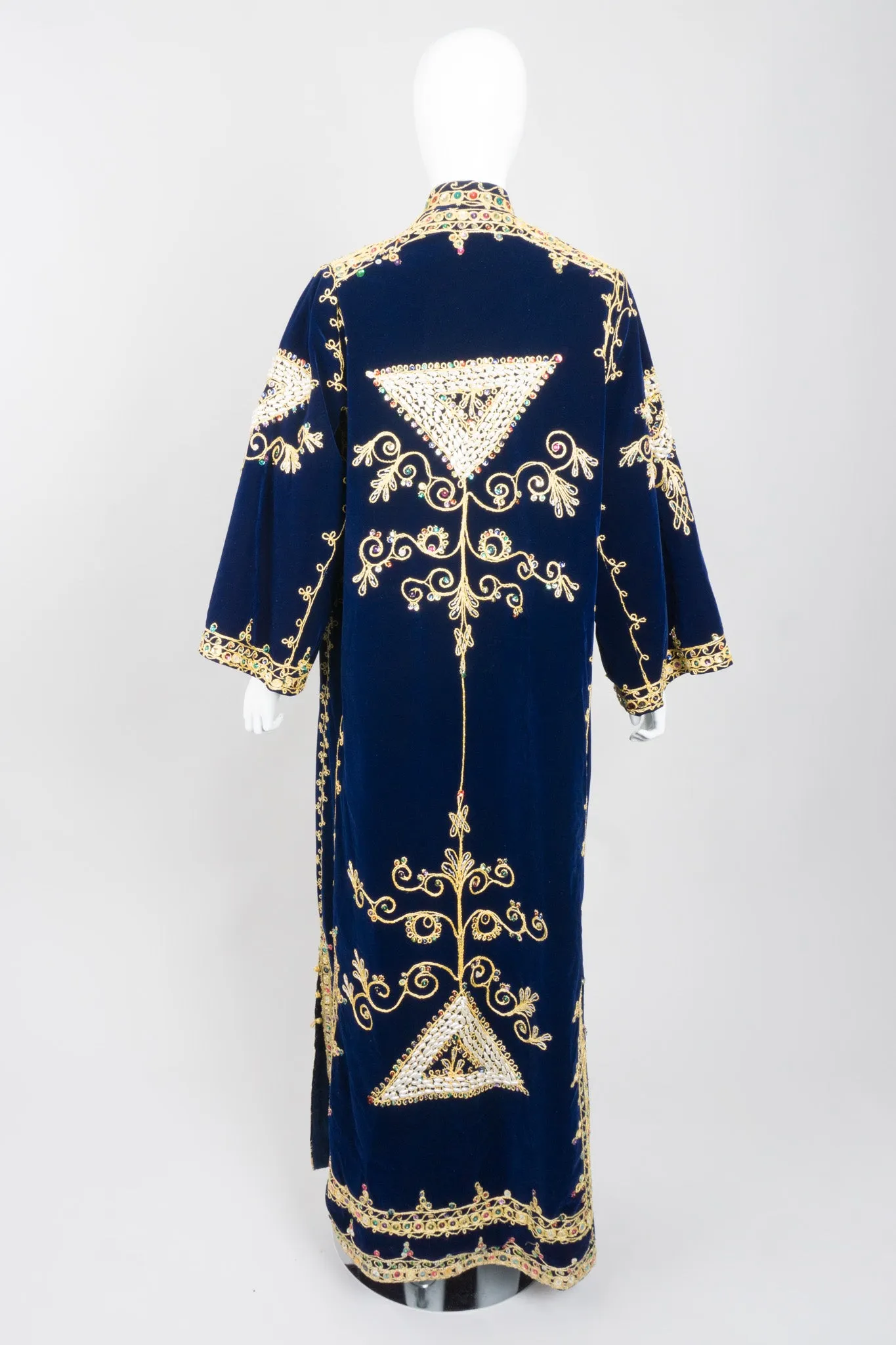 Embellished Velvet Illuminati Robe