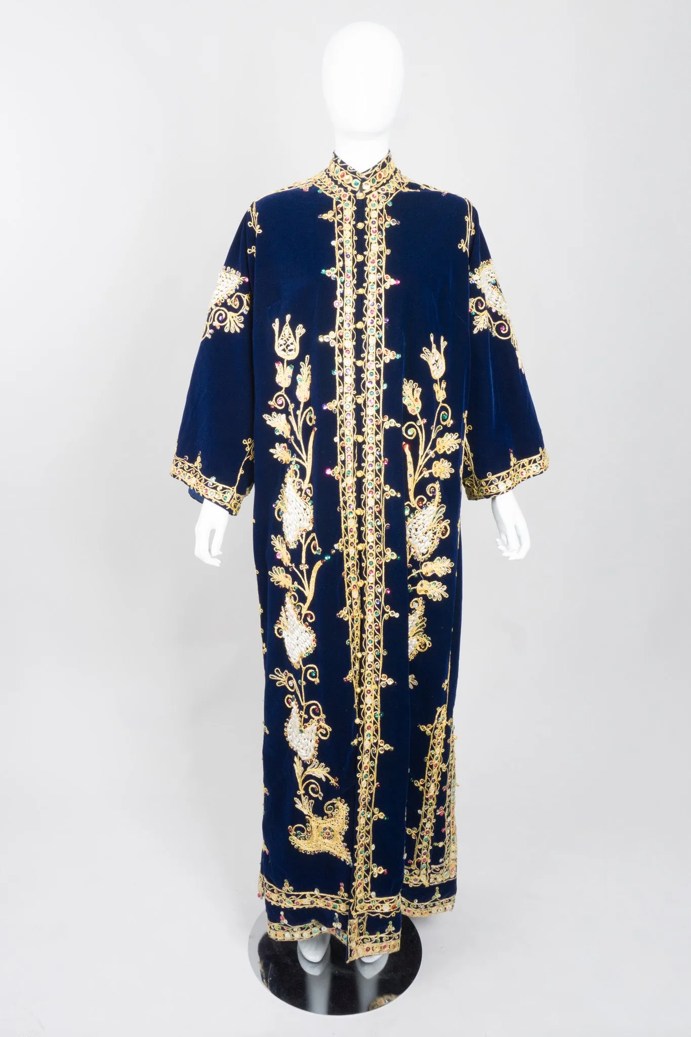 Embellished Velvet Illuminati Robe