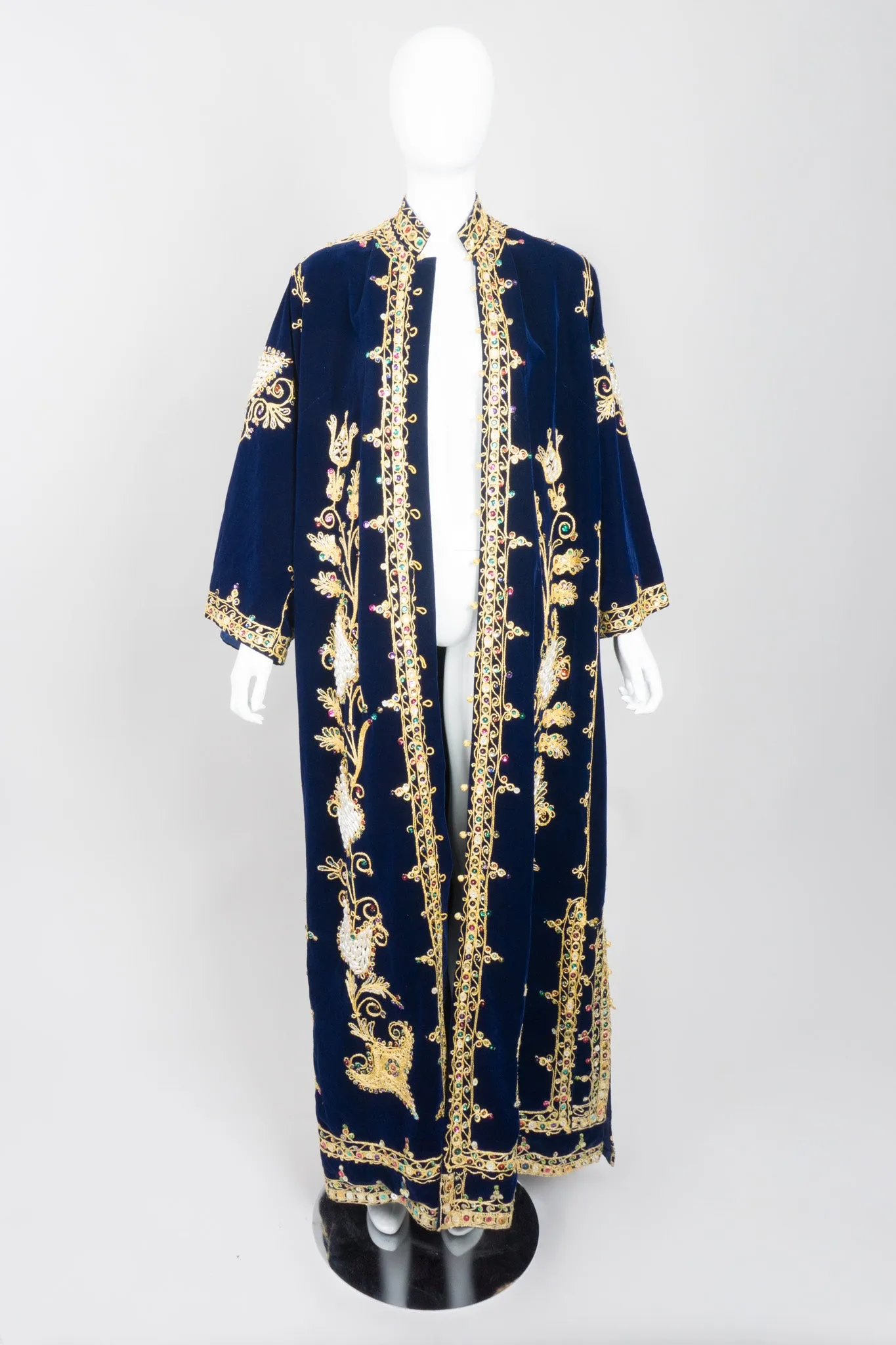 Embellished Velvet Illuminati Robe
