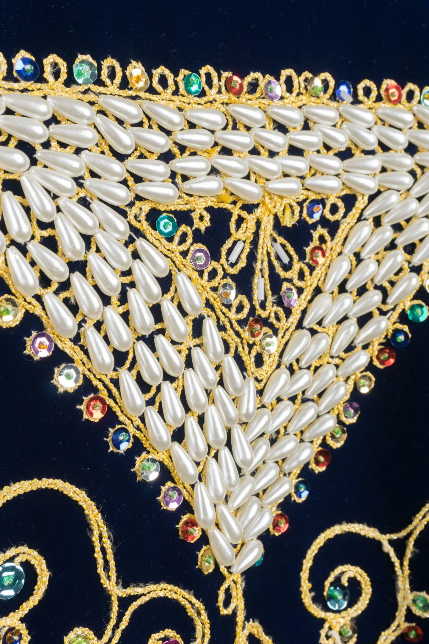 Embellished Velvet Illuminati Robe