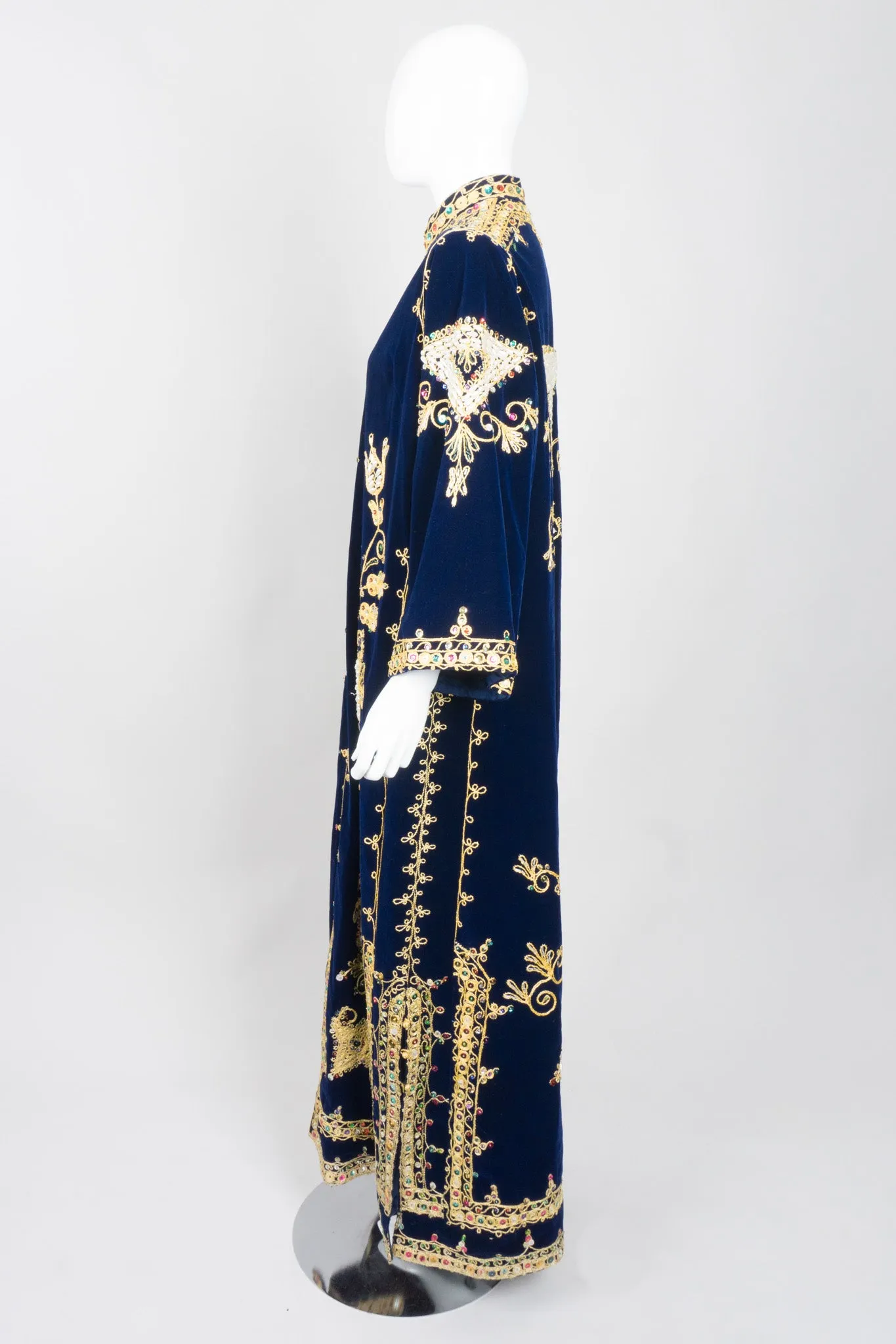 Embellished Velvet Illuminati Robe