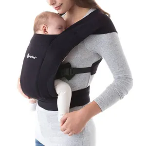ERGOBABY Embrace Knit Newborn Carrier - Pure Black