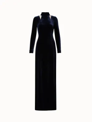 Fluid Velvet Gown