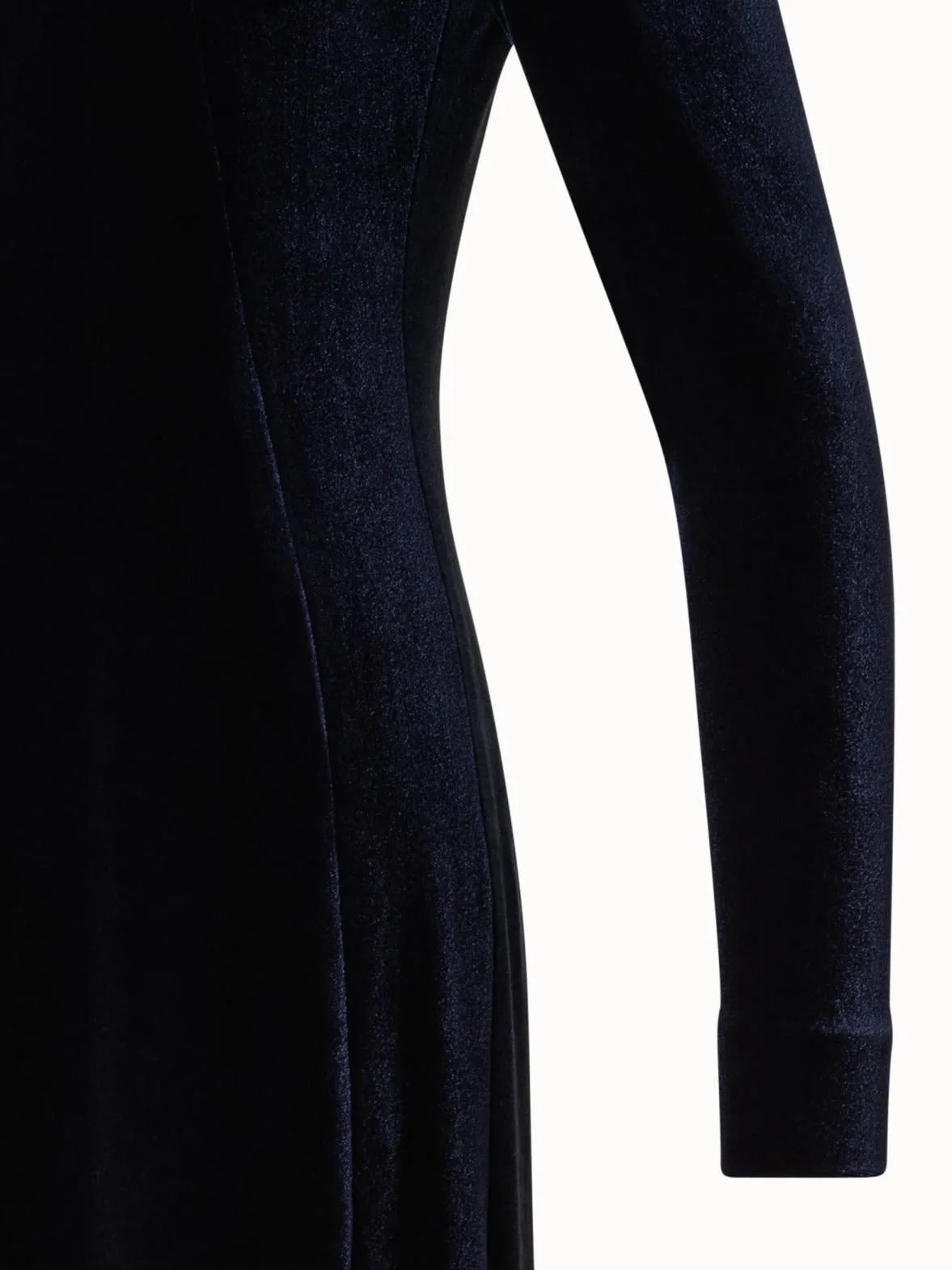 Fluid Velvet Gown