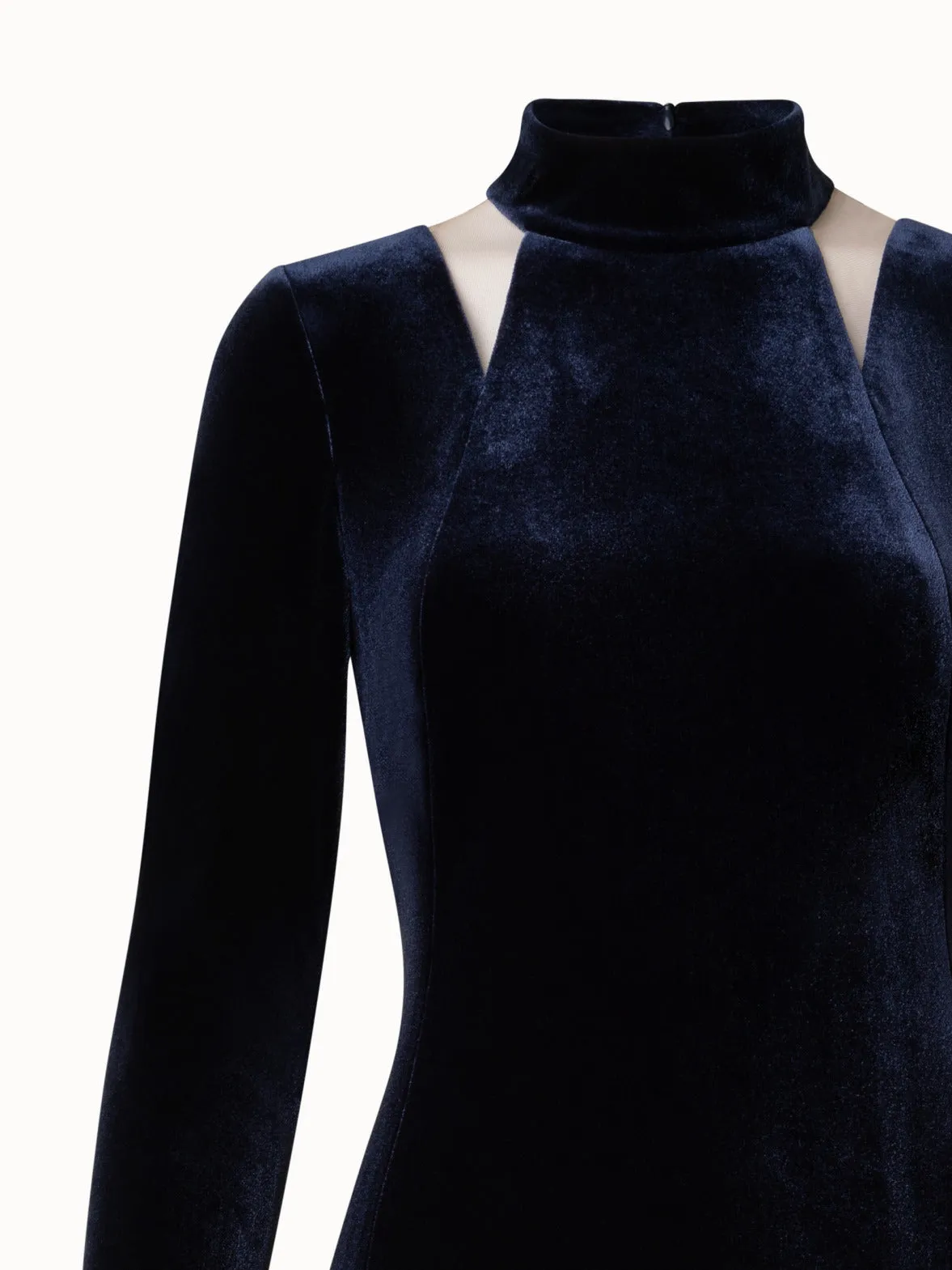 Fluid Velvet Gown