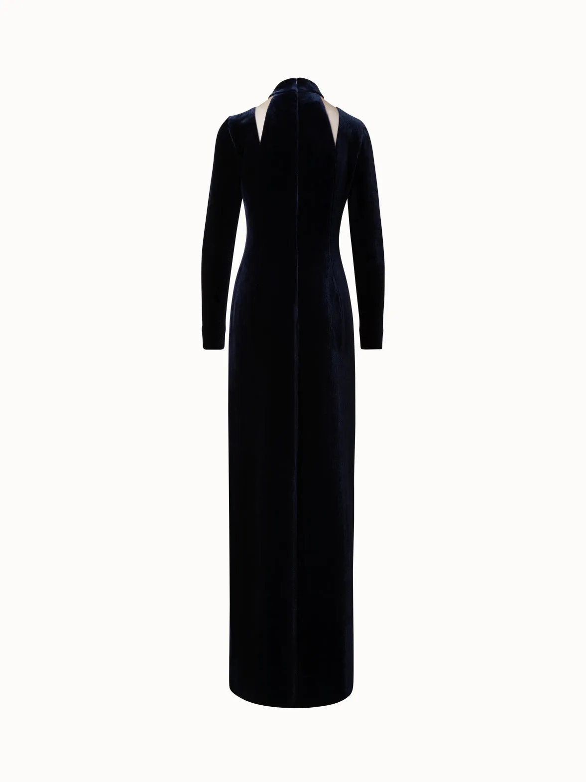 Fluid Velvet Gown
