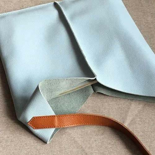 Green Slouchy Leather Tote for Women Best Leather Tote Handbags Green Leather Tote Bag Women's