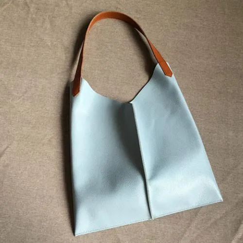 Green Slouchy Leather Tote for Women Best Leather Tote Handbags Green Leather Tote Bag Women's