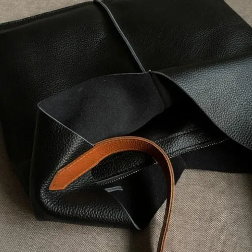 Green Slouchy Leather Tote for Women Best Leather Tote Handbags Green Leather Tote Bag Women's