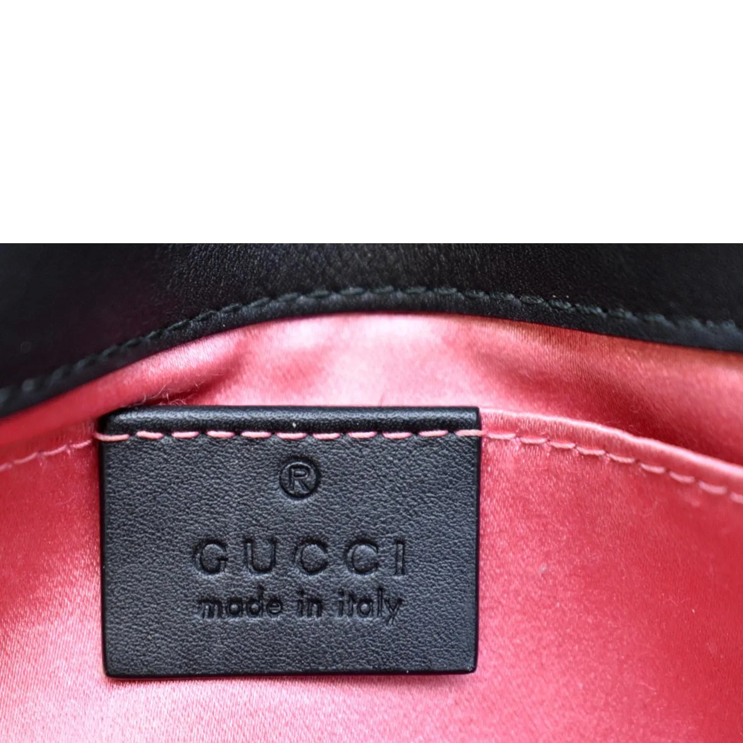 GUCCI GG Marmont Mini Velvet Shoulder Bag Black 446744