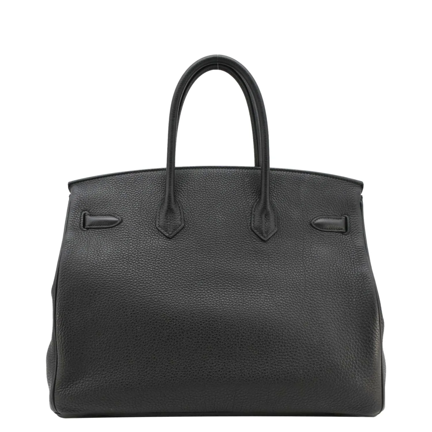 HERMES Birkin 35 Togo Leather Tote Bag Black
