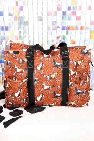Hold Your Horses Large Organizer Tote