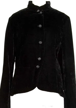 HOMMA Japan. Black Velvet Design Jacket