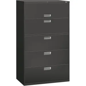 HON Brigade 600 Series 5-Drawer Lateral