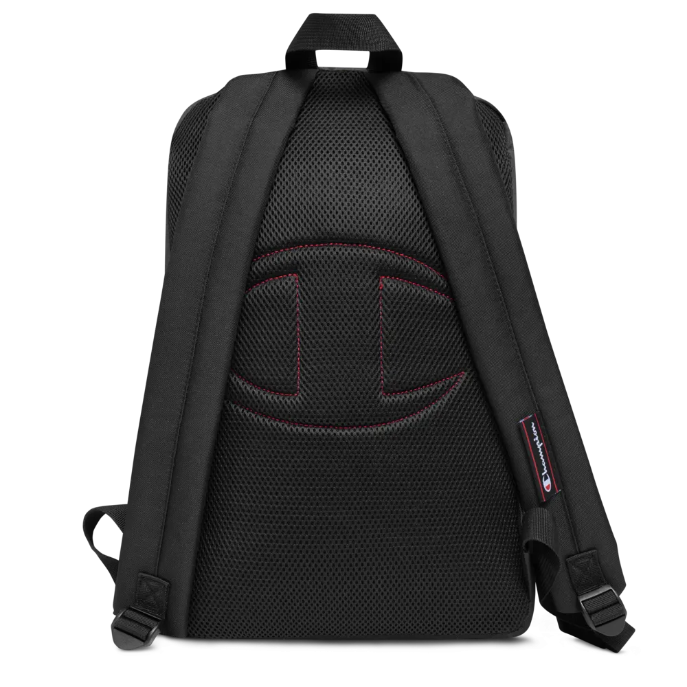 Island Life Logo Embroidered Champion Backpack