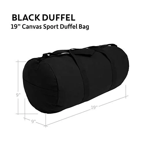 Jeep Don't Follow Me you Wont make it Heavyweight Canvas Duffel Bag in Black