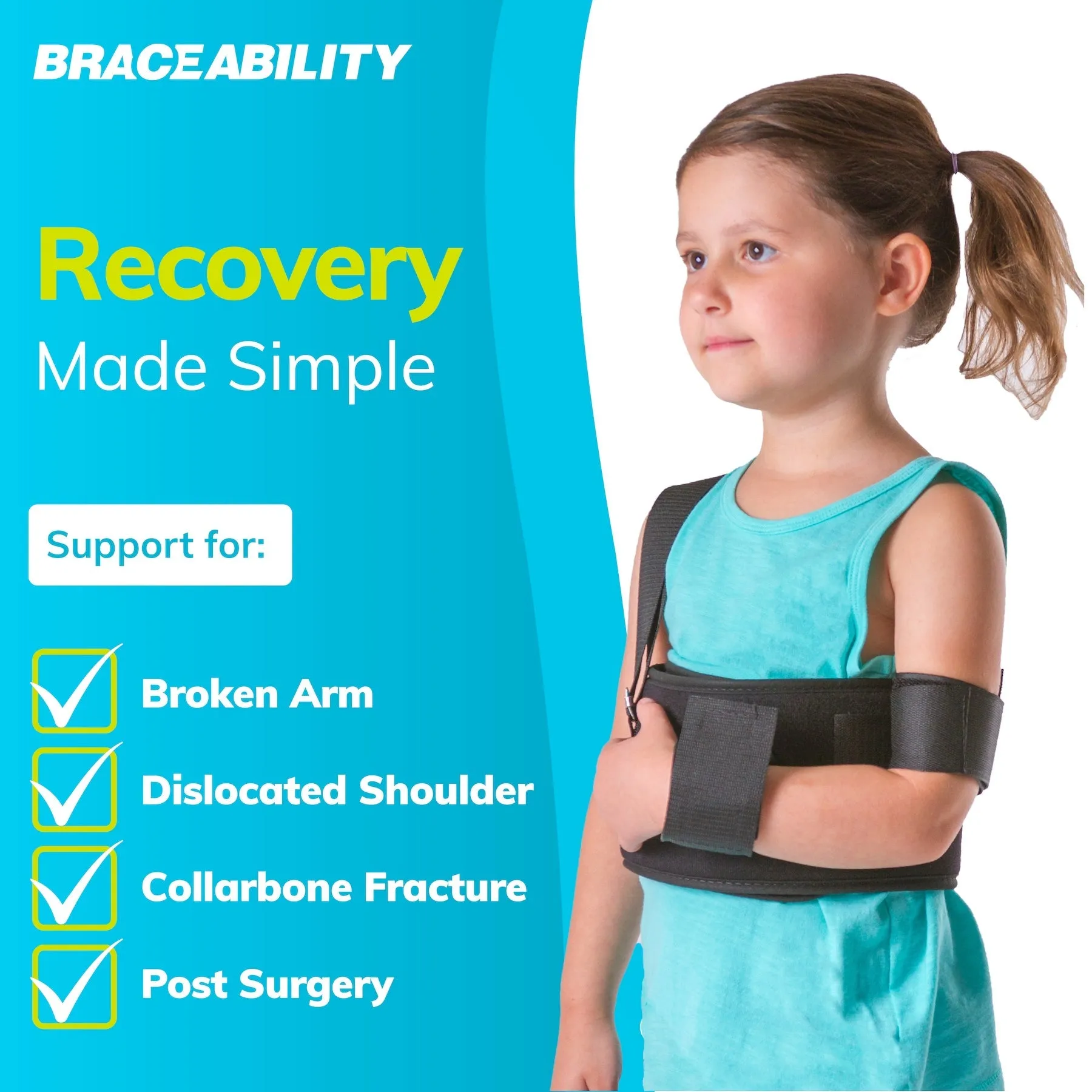 Kids Immobilizer Friendly service Arm Excellent reviews Sling and Pediatric for Shoulder Children