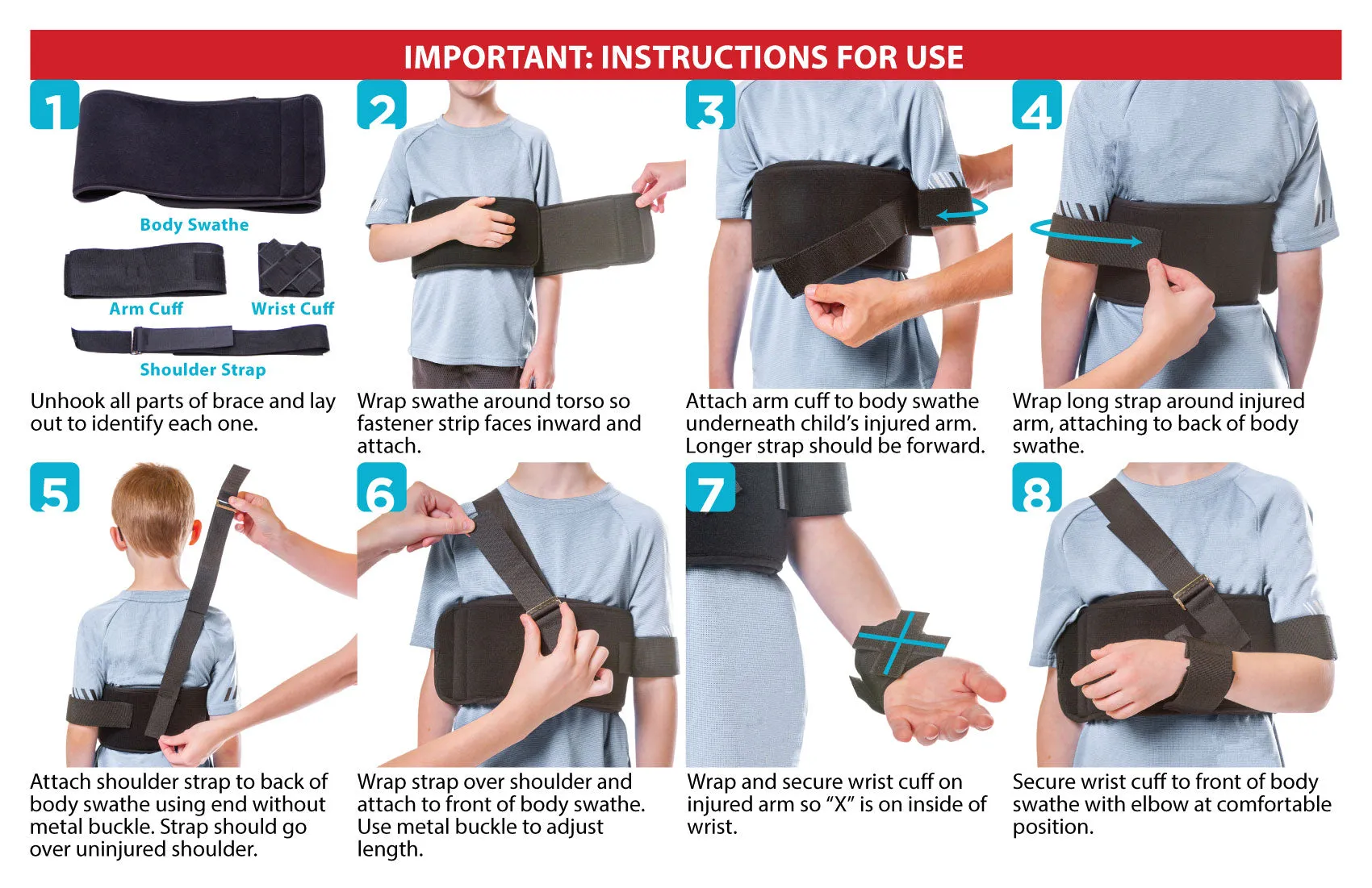 Kids Immobilizer Friendly service Arm Excellent reviews Sling and Pediatric for Shoulder Children
