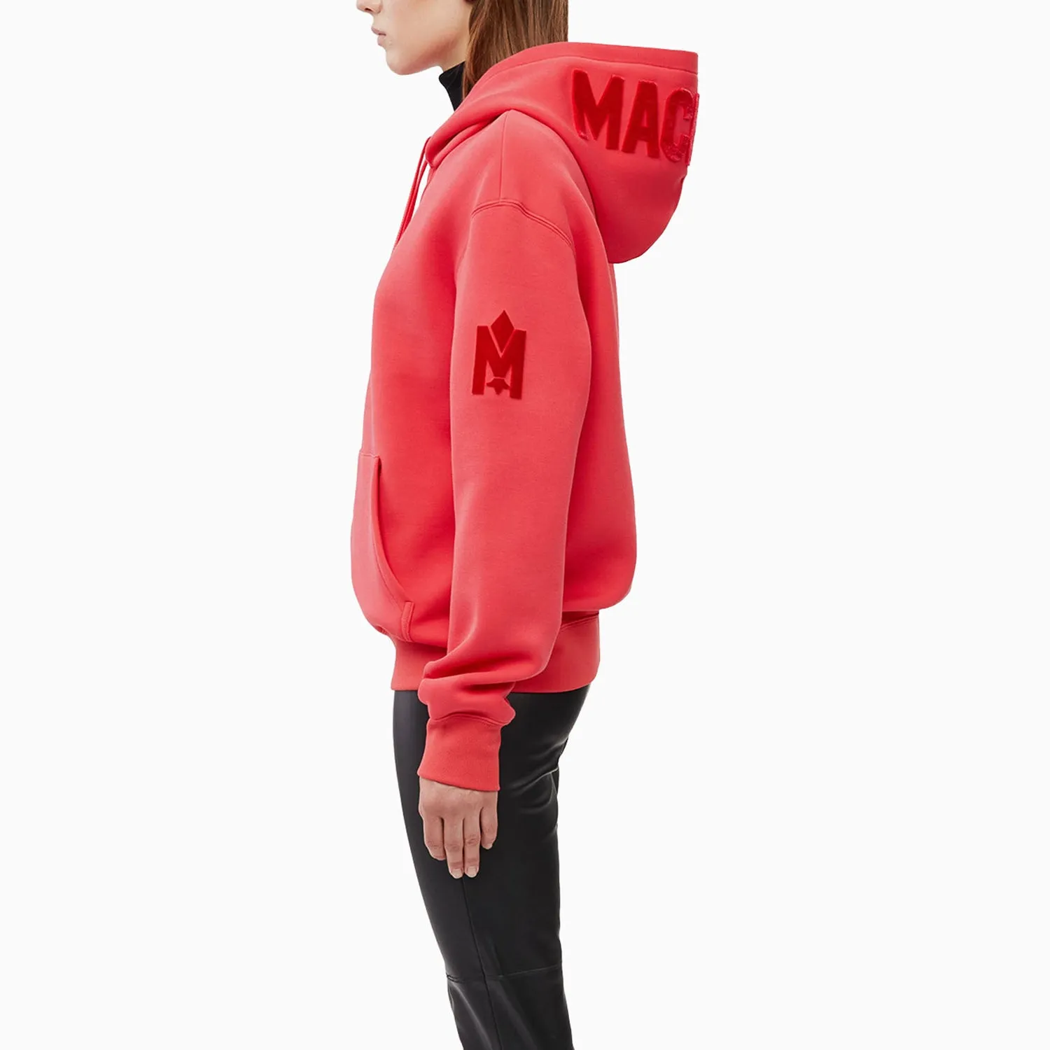 KRYS Pull Over Hoodie With Velvet Embroidery